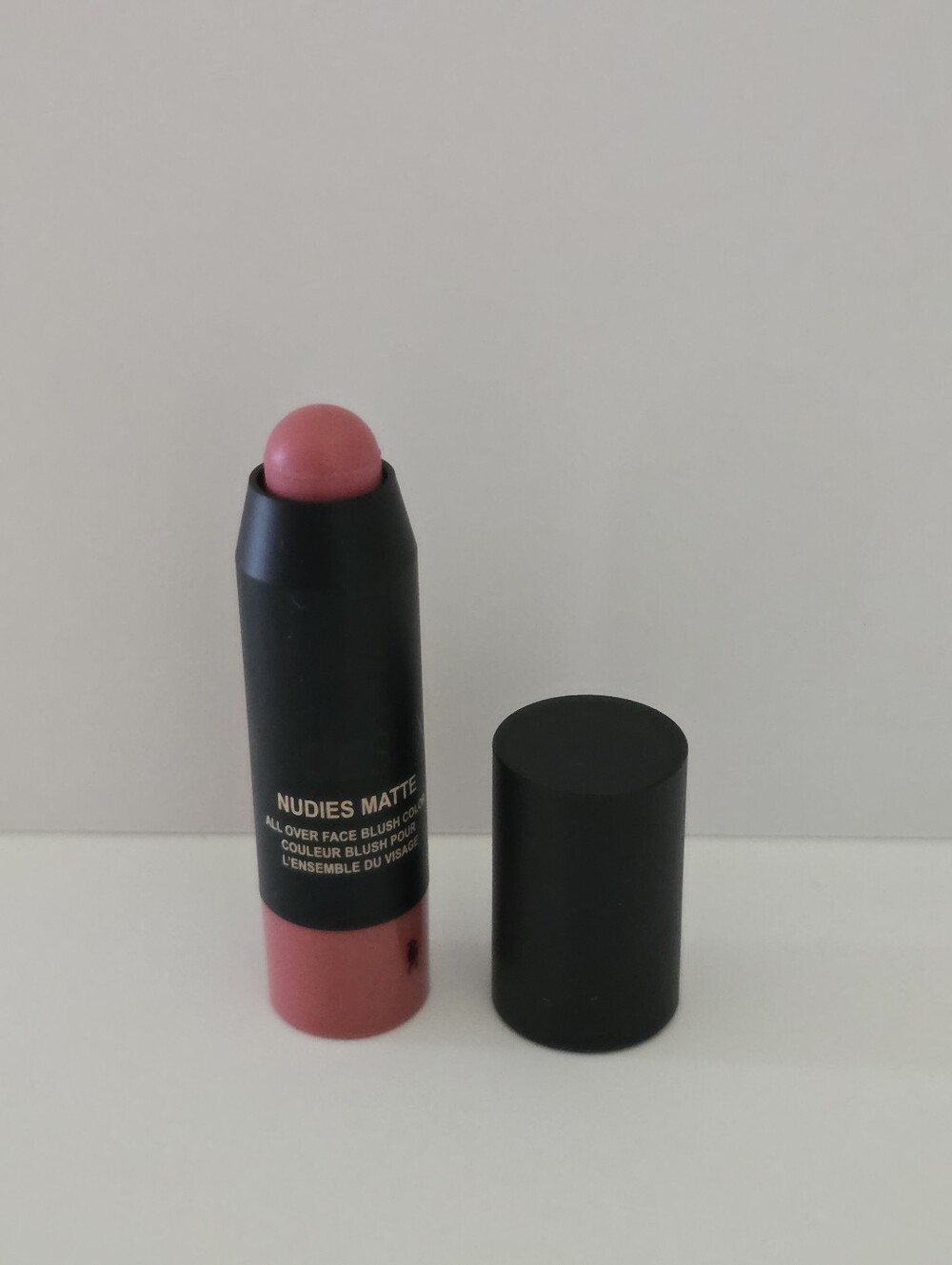Nudestix Nudies Matte All Over Face Blush Color Stick Cherie Travel Size 0.07 oz